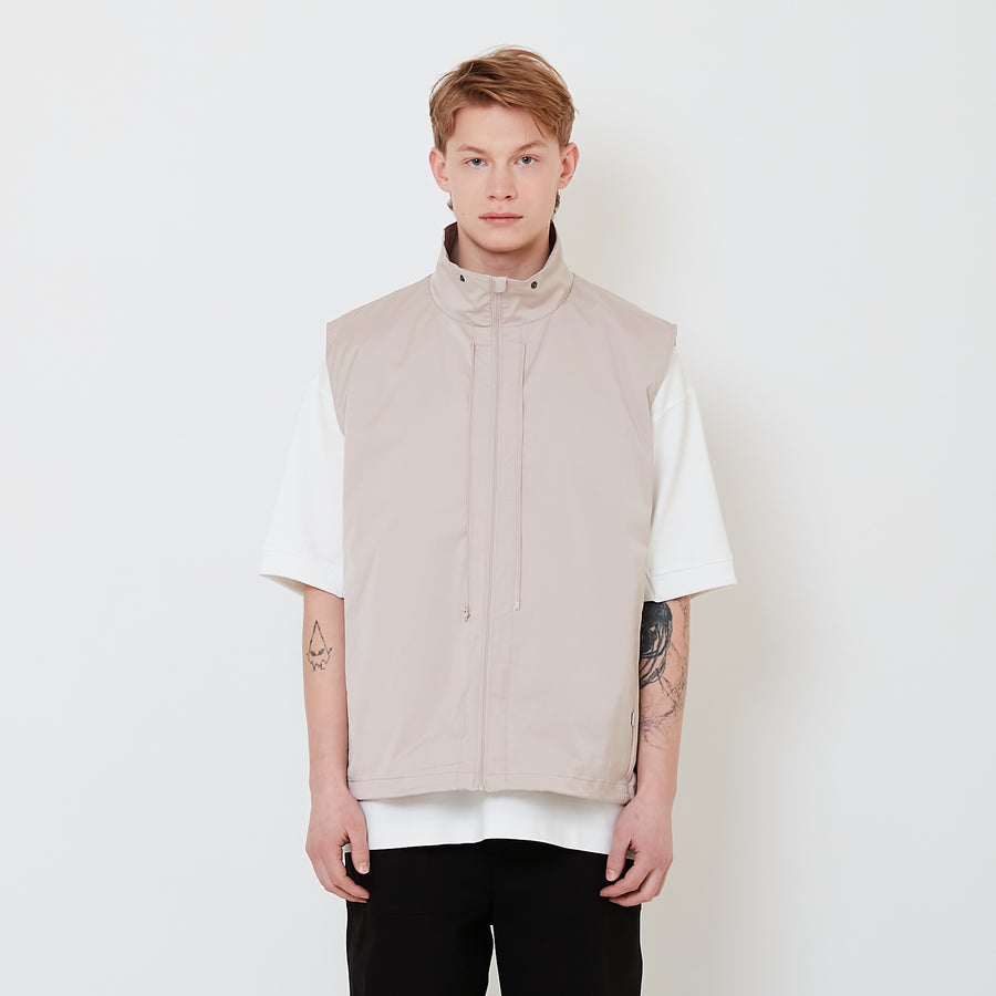 Men Detachable Parka - Beige - SM2503065A