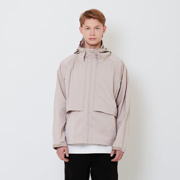 Men Detachable Parka - Beige - SM2503065A
