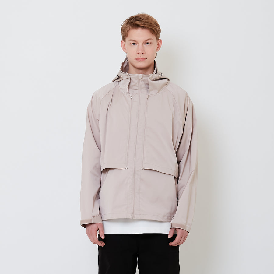 Men Detachable Parka - Beige - SM2503065A
