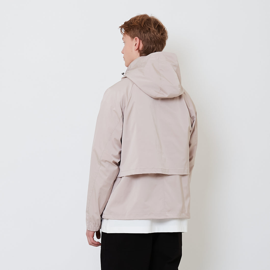 Men Detachable Parka - Beige - SM2503065A