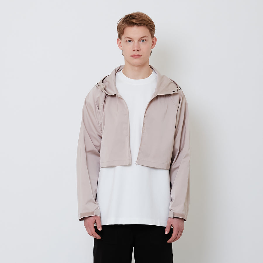 Men Detachable Parka - Beige - SM2503065A