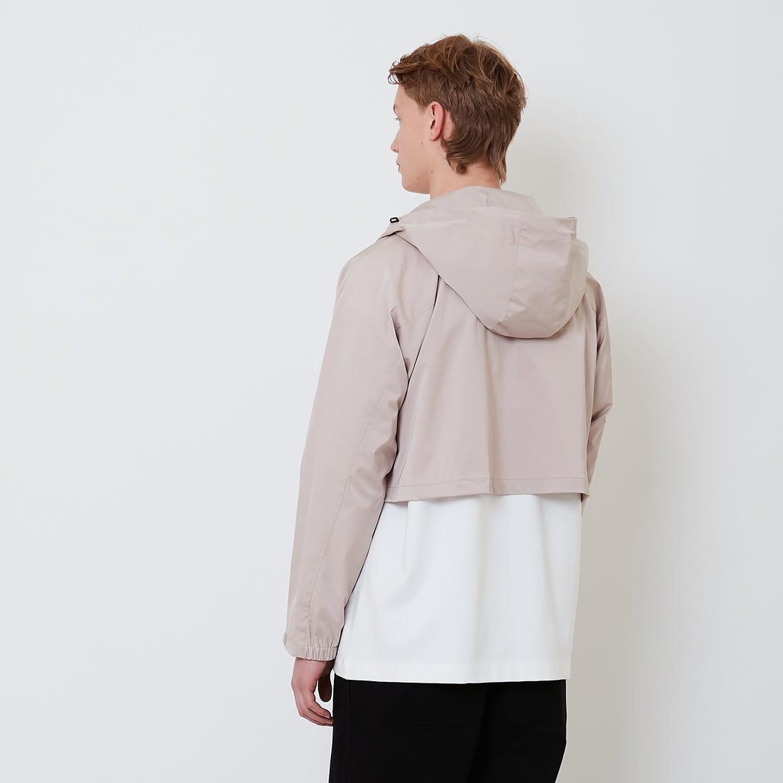 Men Detachable Parka - Beige - SM2503065A