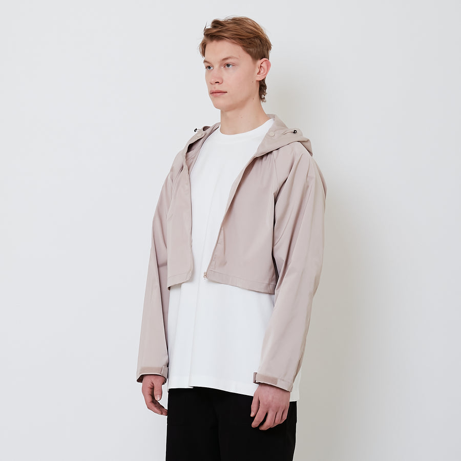 Men Detachable Parka - Beige - SM2503065A
