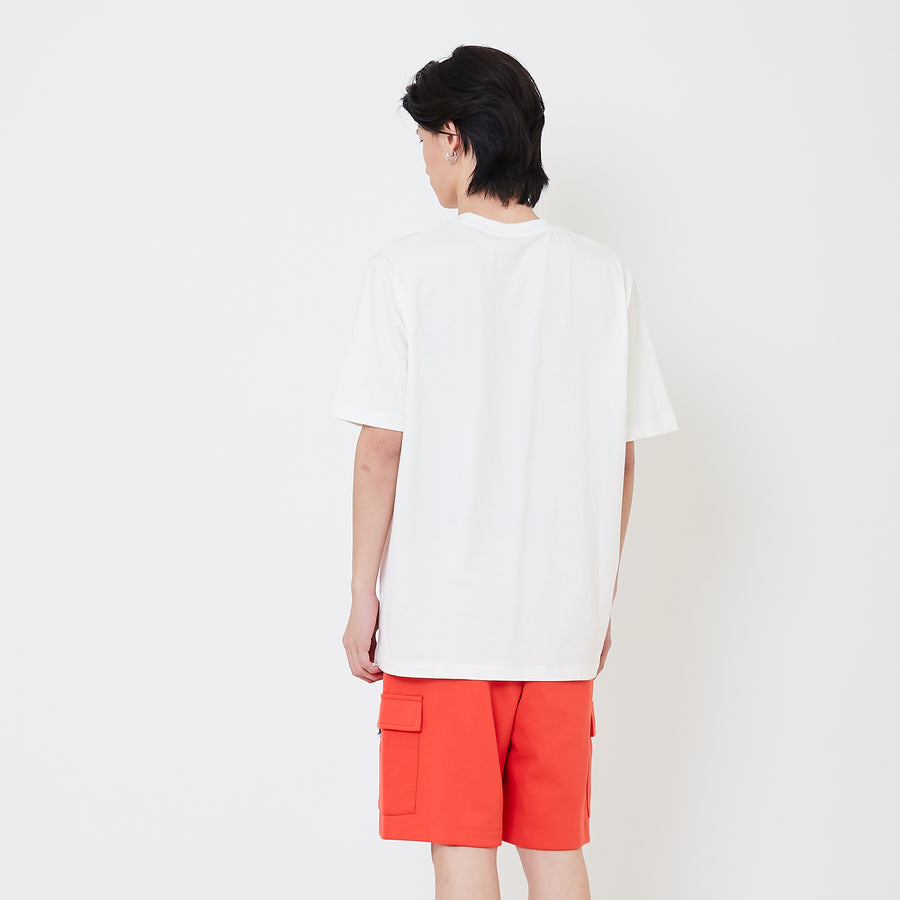 Men Graphic Tee - Off White - SM2503066A