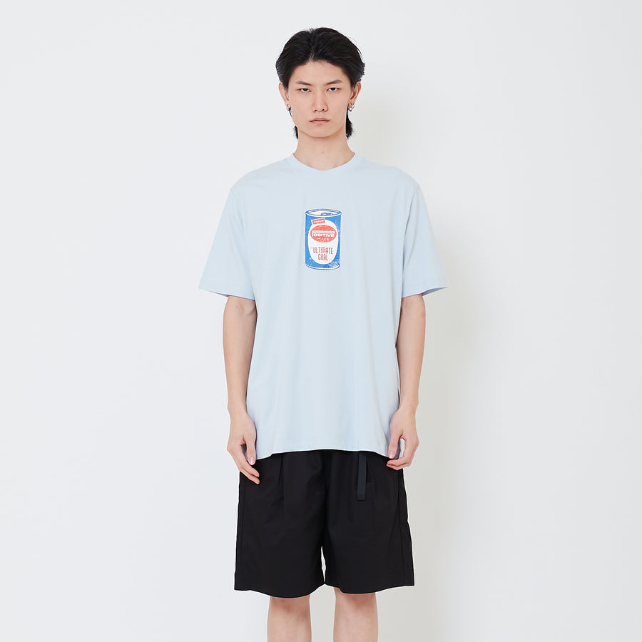 Men Graphic Tee - Light Blue - SM2503068A