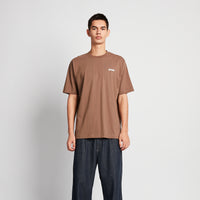 Men Graphic Tee - Brown - SM2504069B
