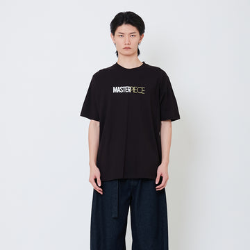 Men Graphic Tee - Black - SM2504071B