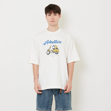 Men Printed Oversized Tee - SM2504087