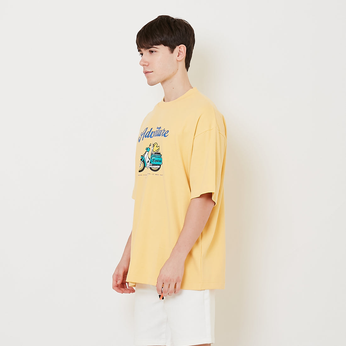 Men Printed Oversized Tee - SM2504087