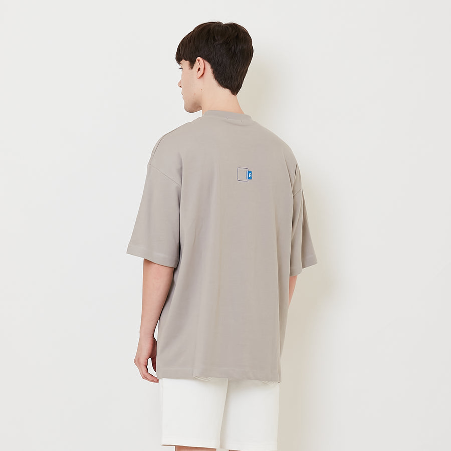 Men Printed Oversized Tee - SM2504087