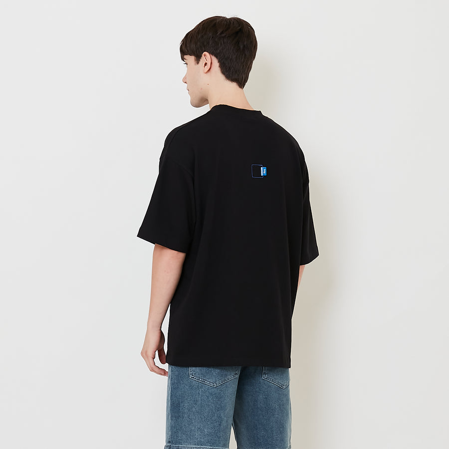 Men Printed Oversized Tee - SM2504087