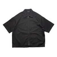 Men Oversized Shirt - Black - SM2504095B