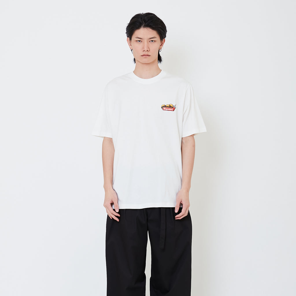 Men Graphic Tee - Off White - SM2505072A