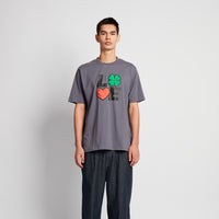 Men Graphic Tee - Dark Blue - SM2505073B