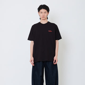 Men Graphic Tee - Black - SM2505074B