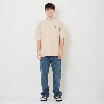 Men Straight Cut Long Jeans - Light Blue - SM2505099A