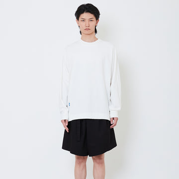 Men Oversized Sweatshirt - Off White - SM2505106A