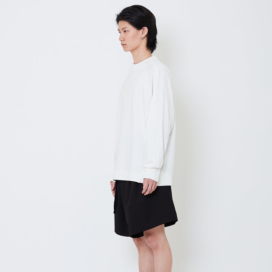 Men Oversized Sweatshirt - Off White - SM2505106A