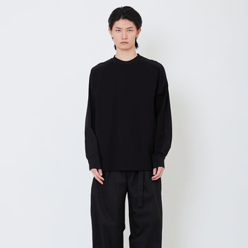 Men Oversized Sweatshirt - Black - SM2505106B