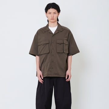 Men Oversized Shirt - Army Green - SM2505108A