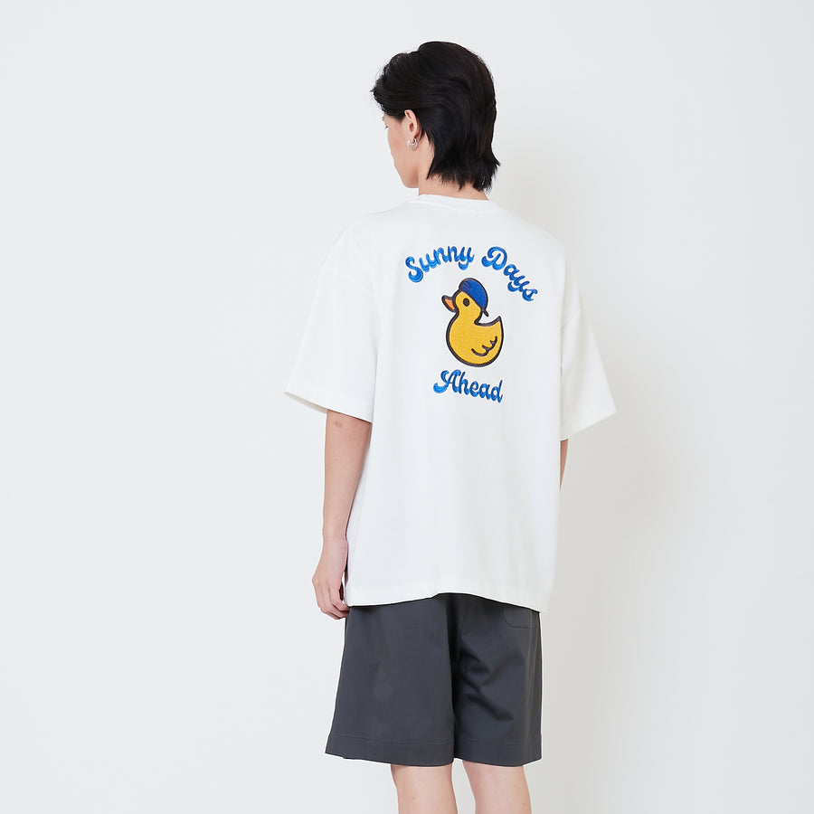 Men Embroidery Oversized Tee - SM2505114
