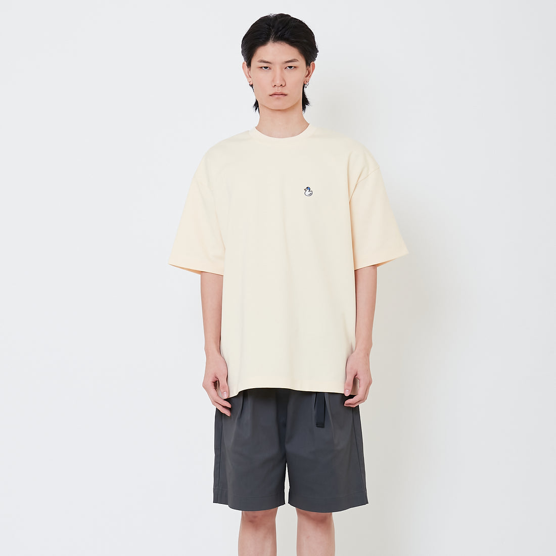 Men Embroidery Oversized Tee - SM2505114
