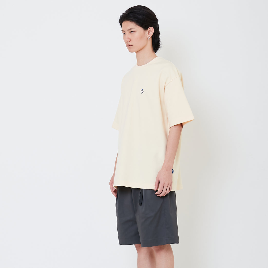 Men Embroidery Oversized Tee - SM2505114