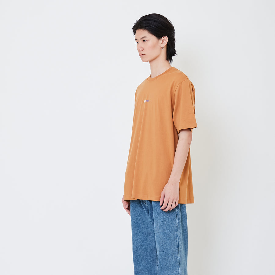 Men Graphic Tee - Camel - SM2506076A