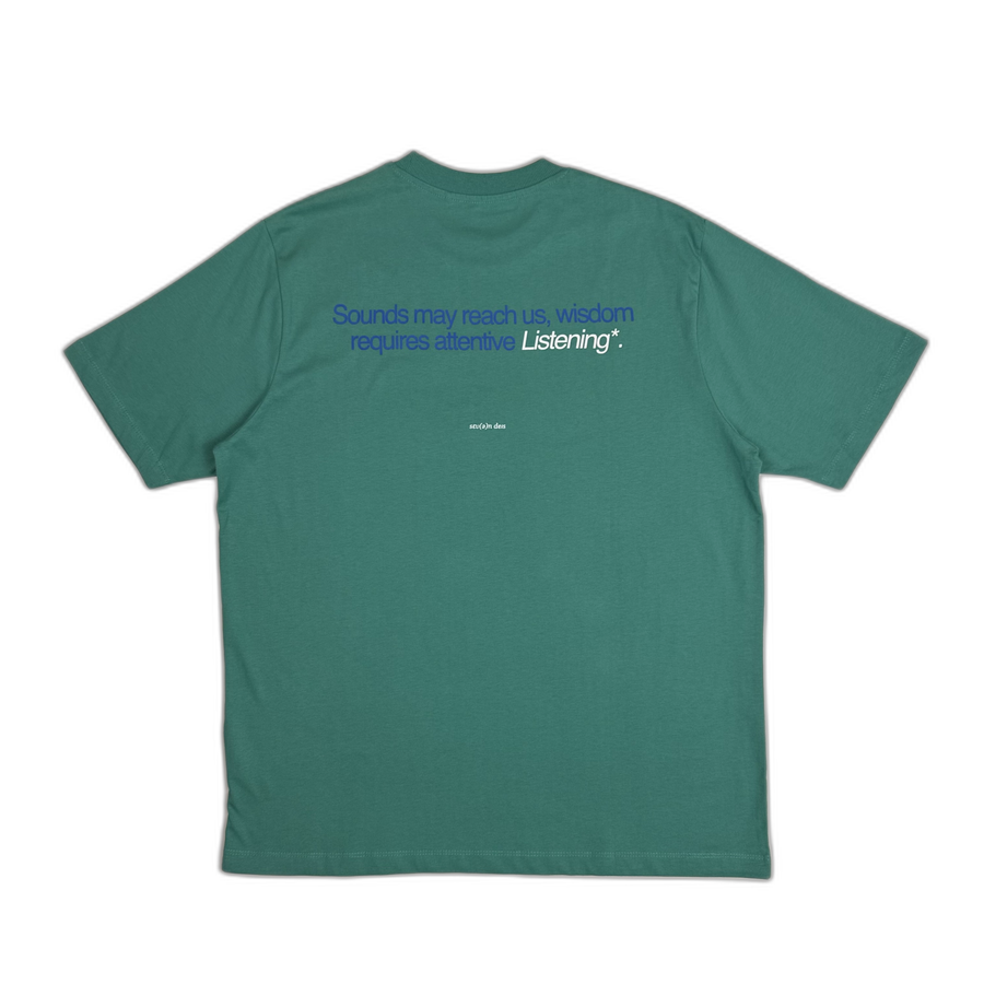 Men Graphic Tee - Green - SM2506076B