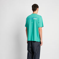 Men Graphic Tee - Green - SM2506076B