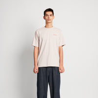 Men Graphic Tee - Dusty Purple - SM2506077A