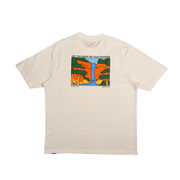 Men Graphic Tee - Off White - SM2507078A