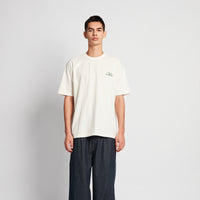 Men Graphic Tee - Off White - SM2507078A