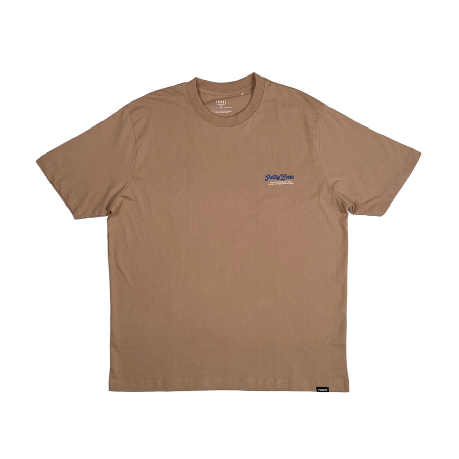 Men Graphic Tee - Brown - SM2507079B