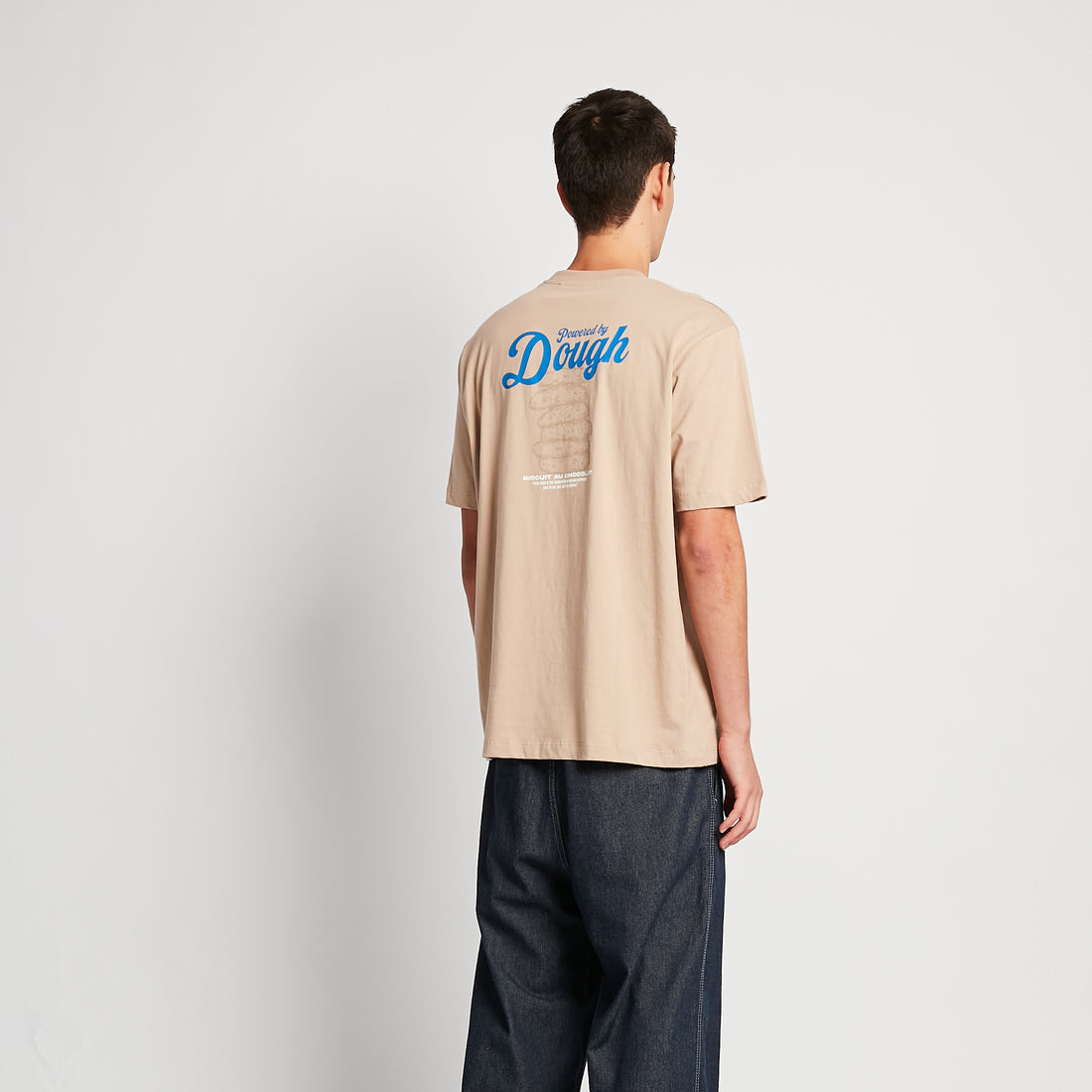 Men Graphic Tee - Brown - SM2507079B