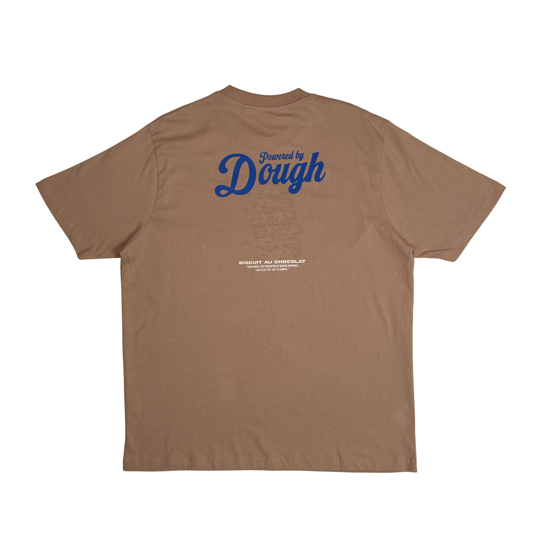 Men Graphic Tee - Brown - SM2507079B