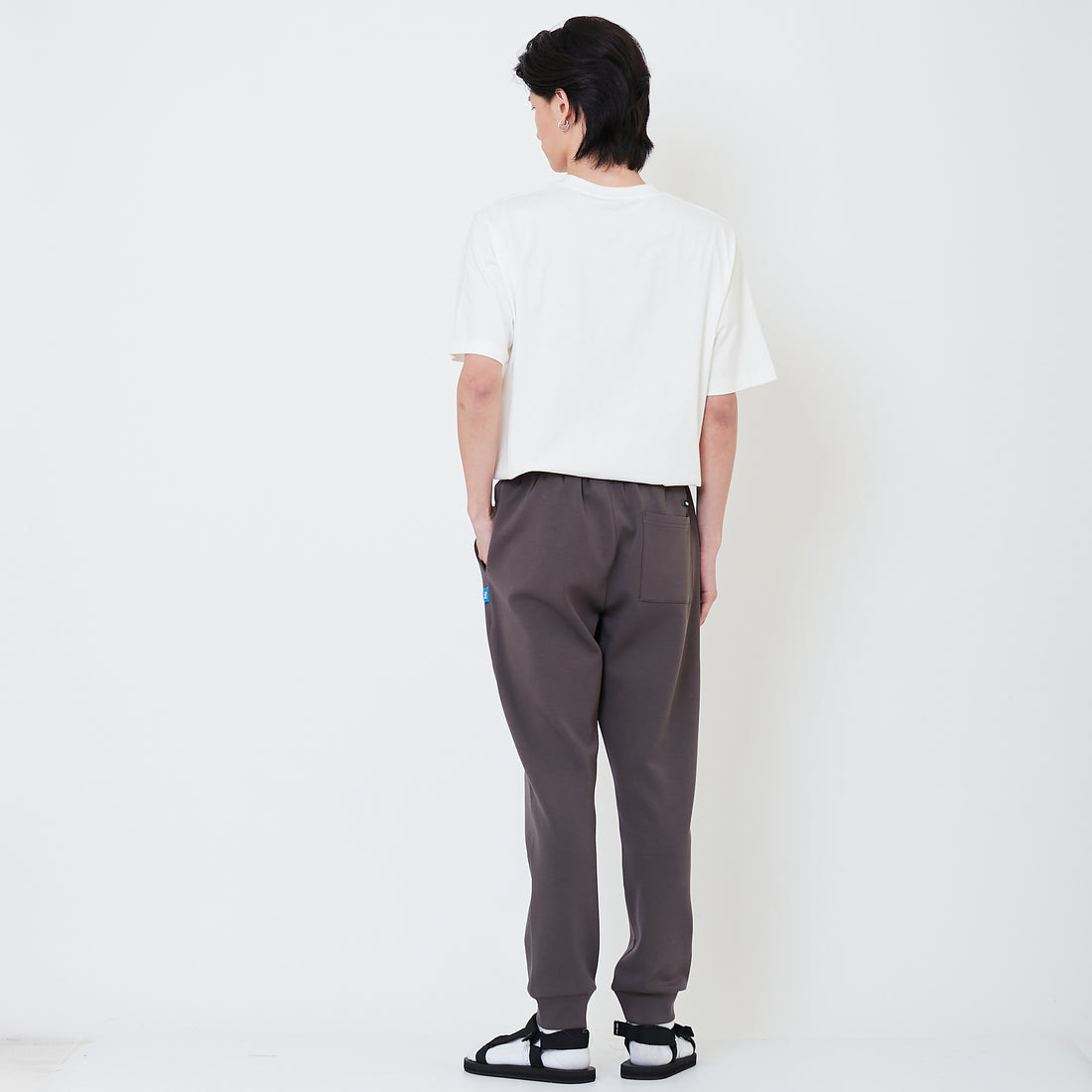 Men Neoprene Sweatpants - Metal - SM2507118B