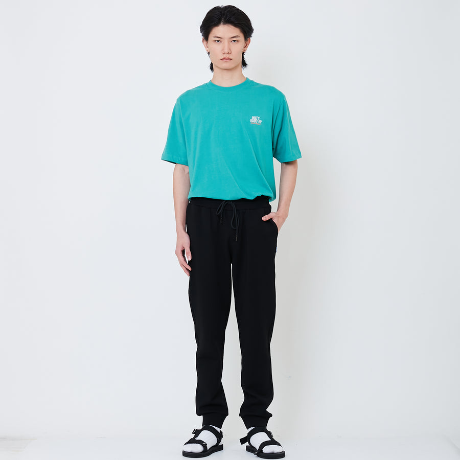 Men Neoprene Sweatpants - Black - SM2507118C