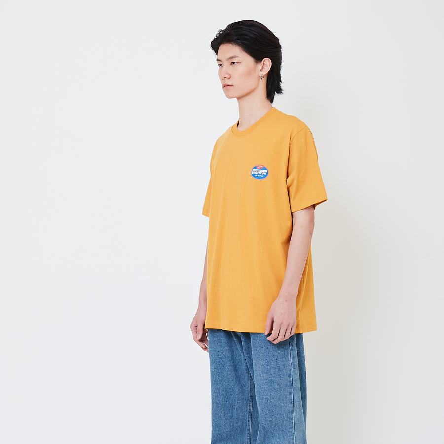 Men Graphic Tee - Orange - SM2508081B