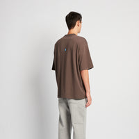 Men Embroidery Oversized Tee - Metal - SM2508135C
