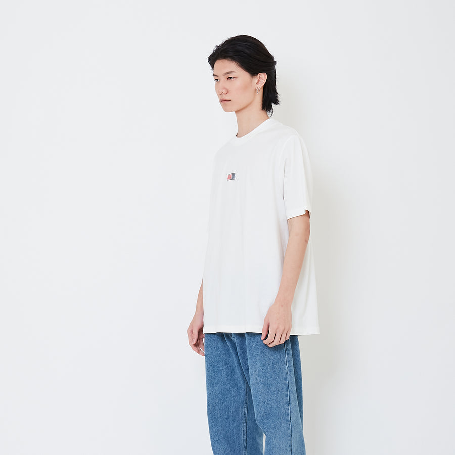 Men Graphic Tee - Off White - SM2509085A