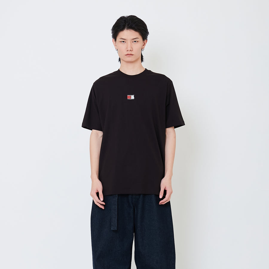 Men Graphic Tee - Black - SM2509085B