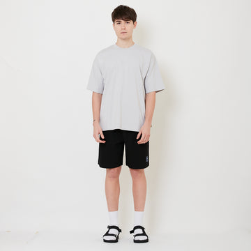 Men Embroidery Shorts - Black - SM2509148B