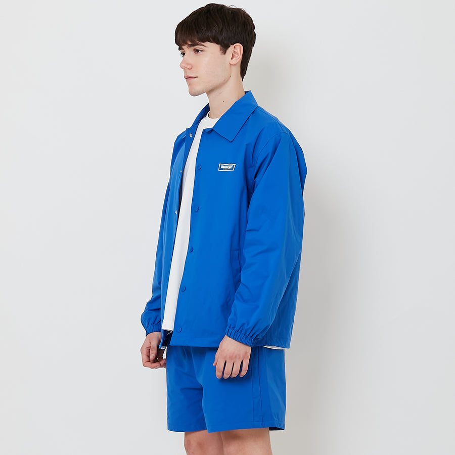 Men Oversized Couch Jacket - Royal Blue - SM2509152B