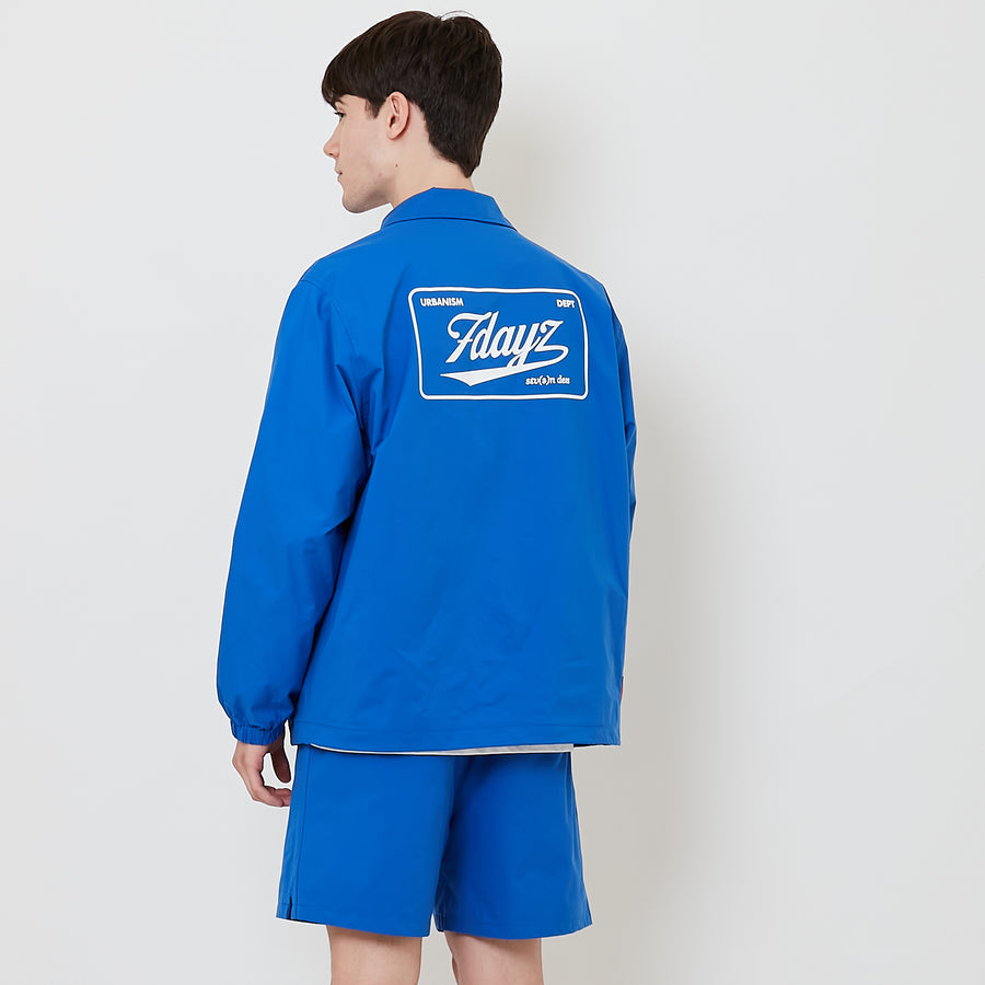 Men Oversized Couch Jacket - Royal Blue - SM2509152B