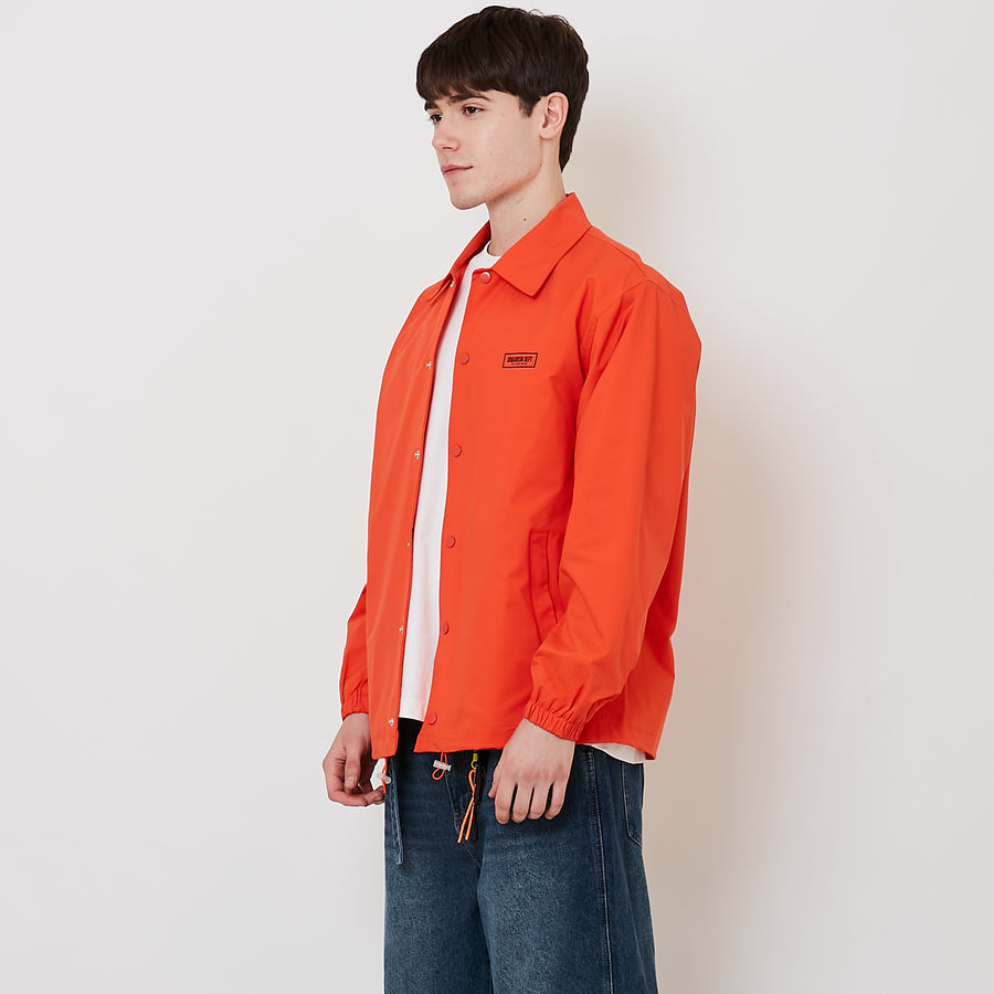 Men Oversized Couch Jacket - Orange - SM2509152C