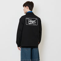 Men Oversized Couch Jacket - Black - SM2509152D