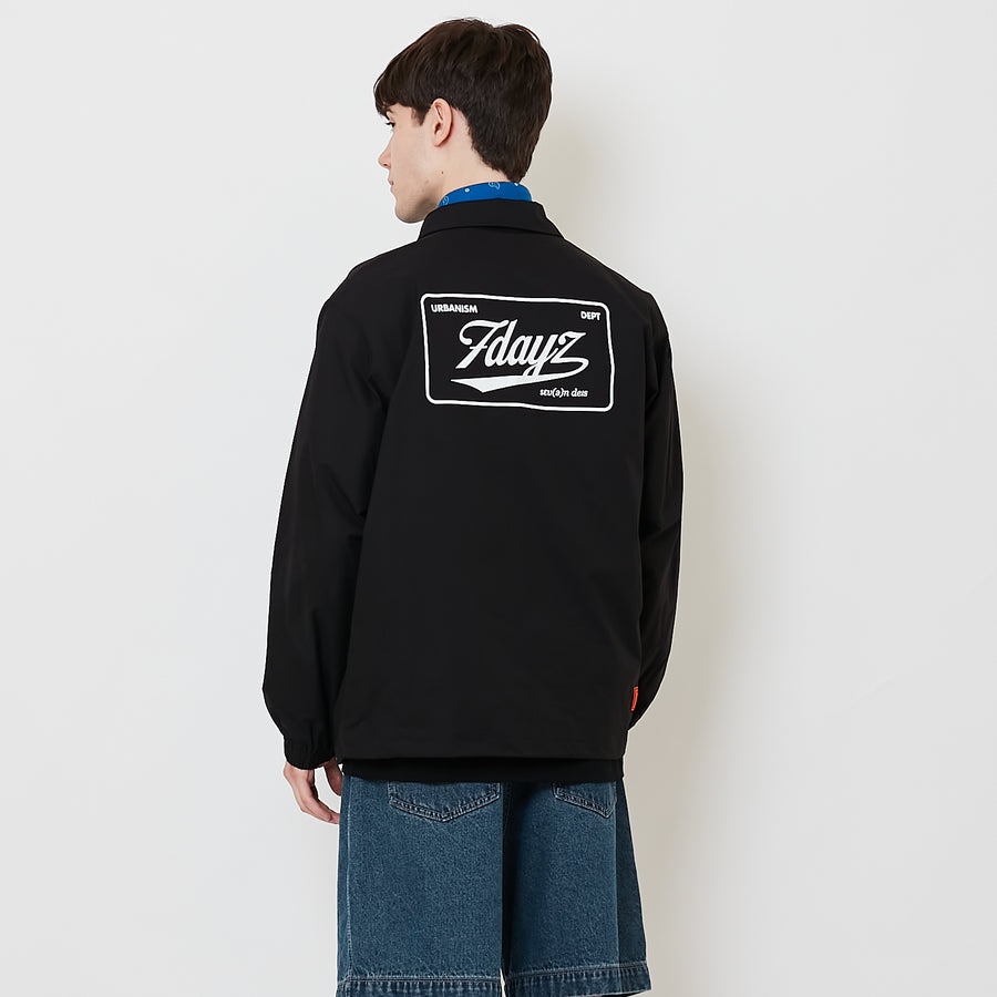Men Oversized Couch Jacket - Black - SM2509152D