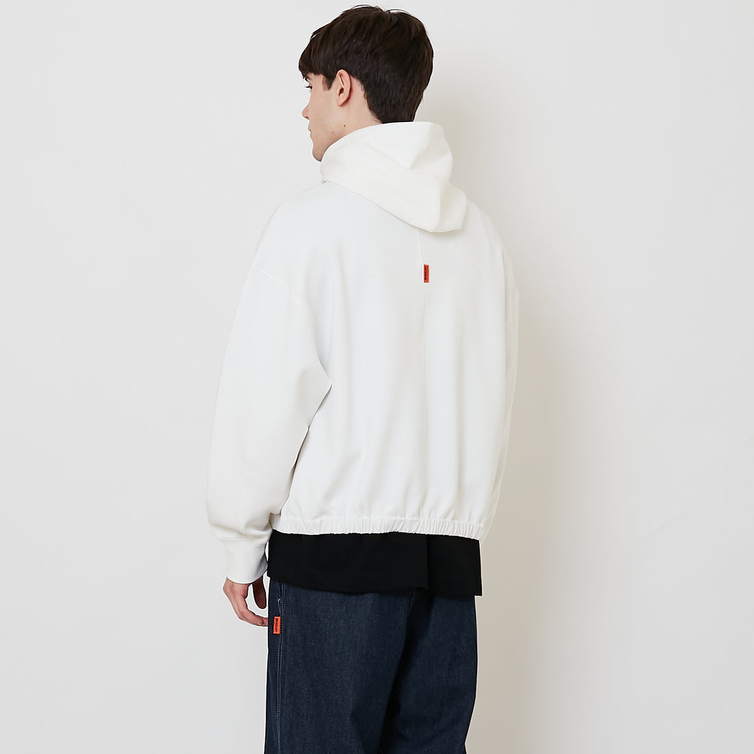 Men Oversized Jacket - Off White - SM2510161A