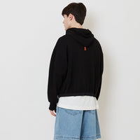 Men Oversized Jacket - Black - SM2510161C